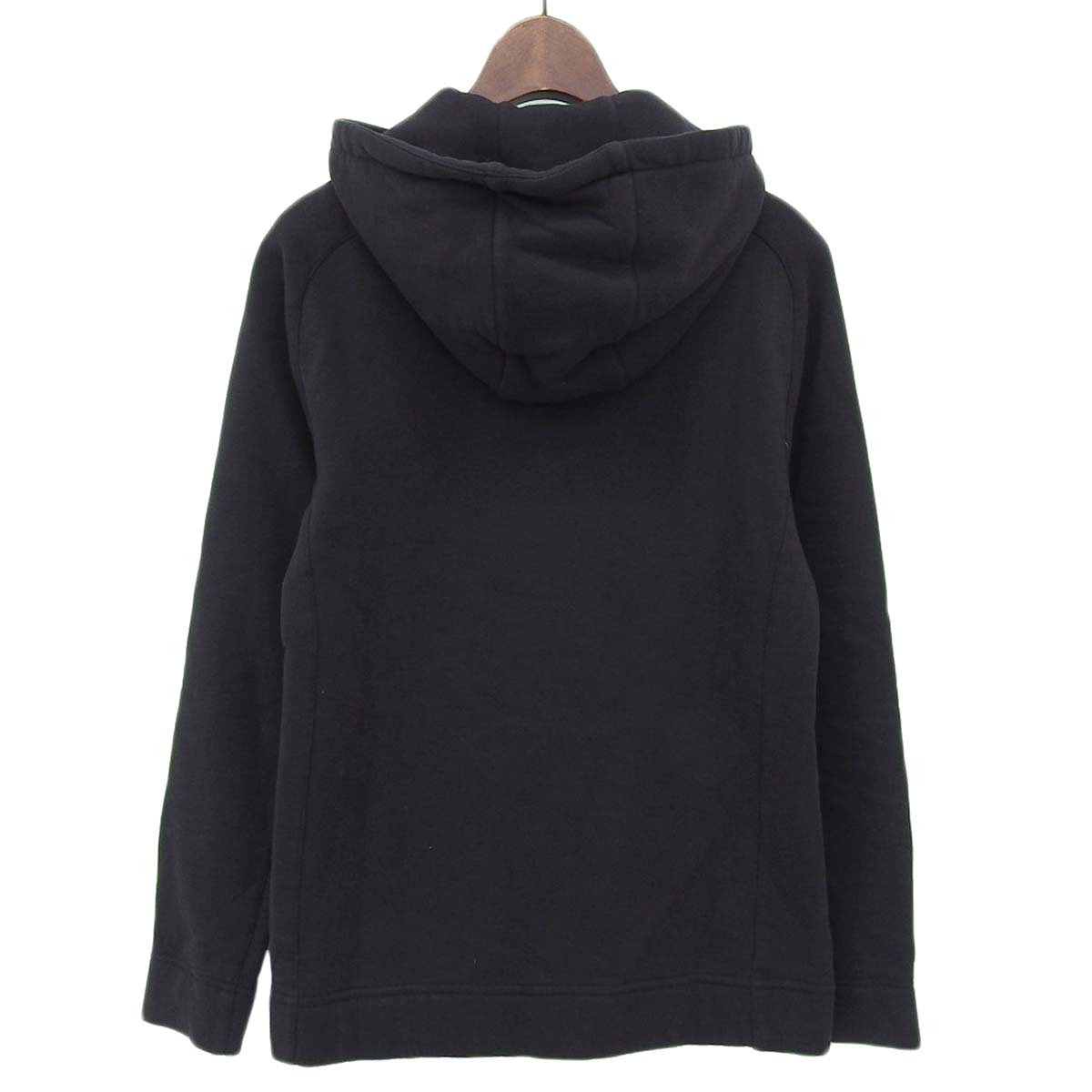 Hermes Black Cotton Half-Zip Hoodie