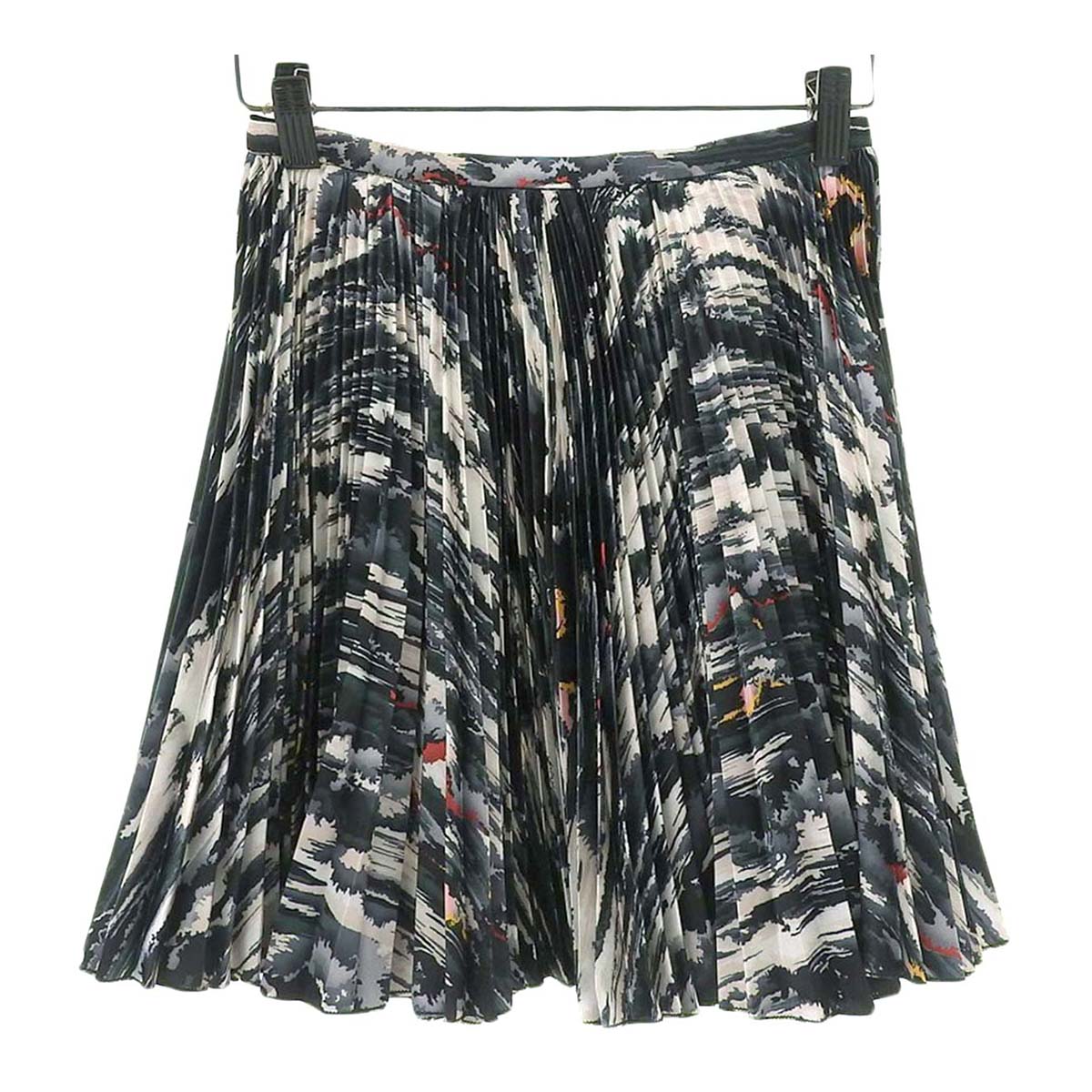 Louis Vuitton Pleated Mini Skirt Multicolor