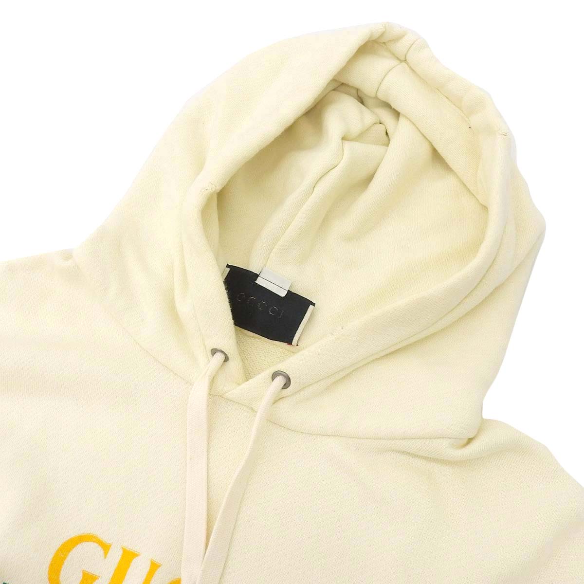 Gucci Hoodie Old Logo Ivory 454585