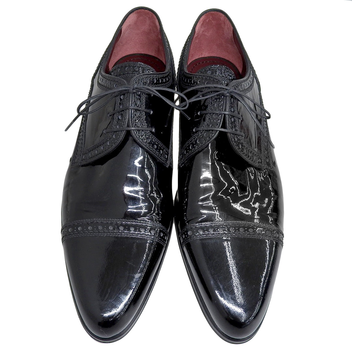 Louis Vuitton Patent Leather Lace-Up Dress Shoes