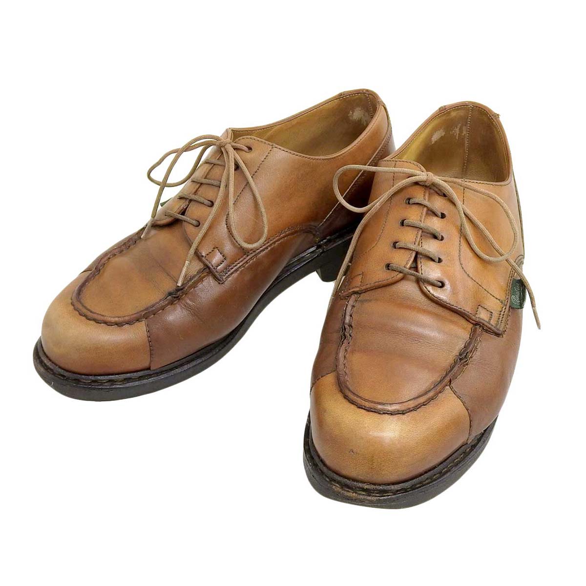 Paraboot Leather Dress Shoes Brown