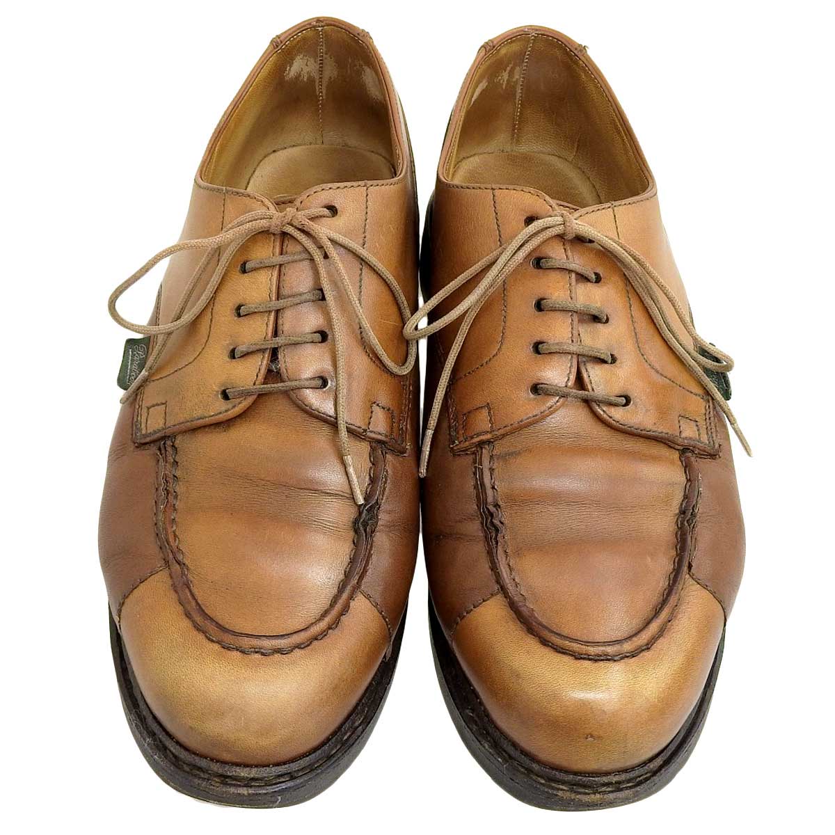 Paraboot Leather Dress Shoes Brown