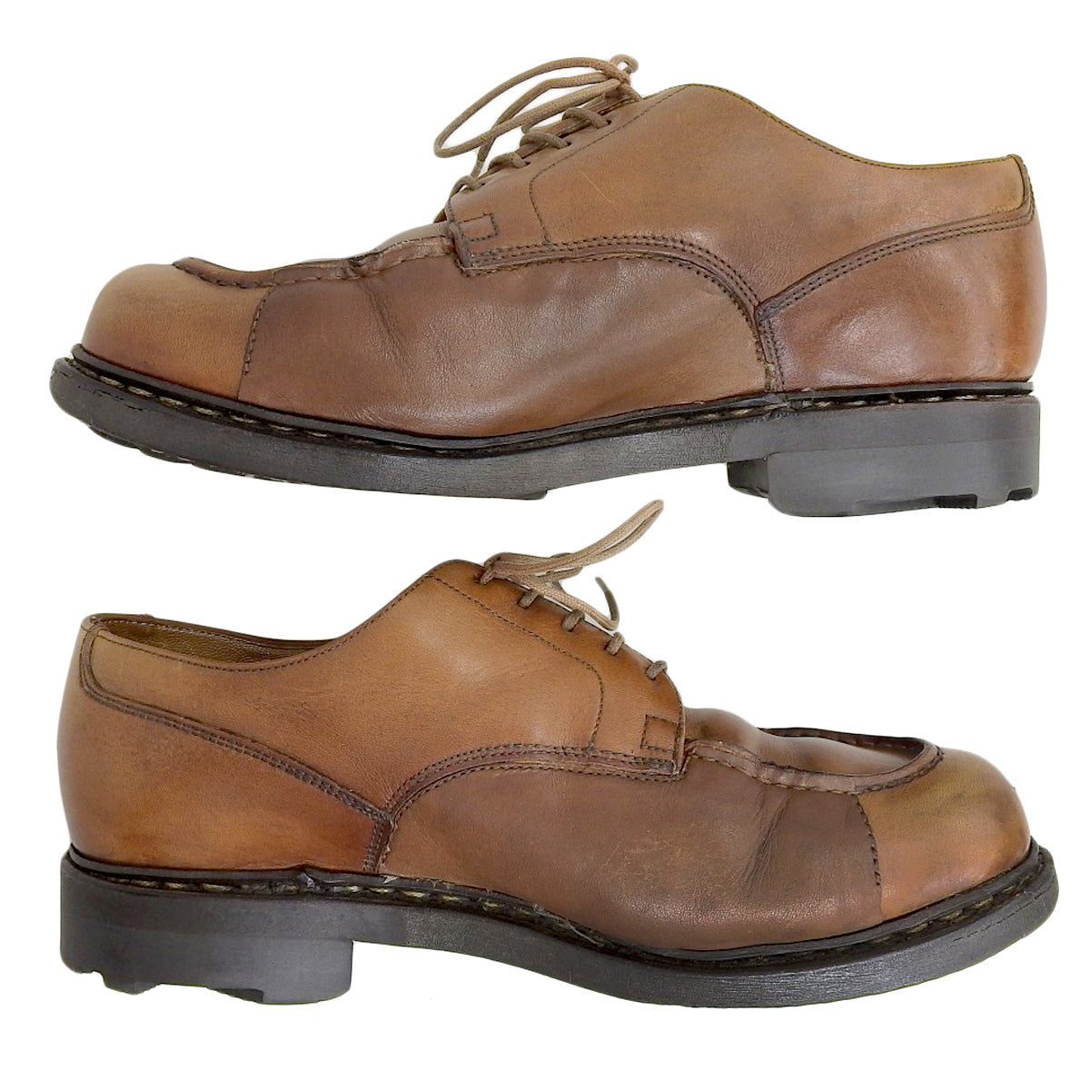 Paraboot Leather Dress Shoes Brown