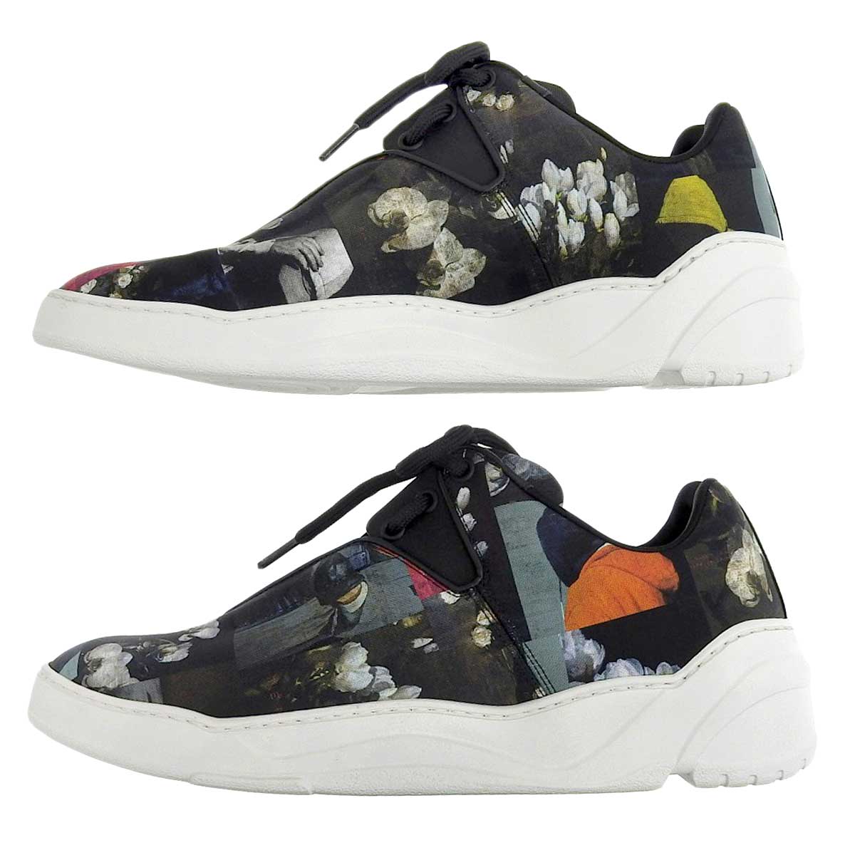 Dior Sneakers Black Multicolor Low-Cut