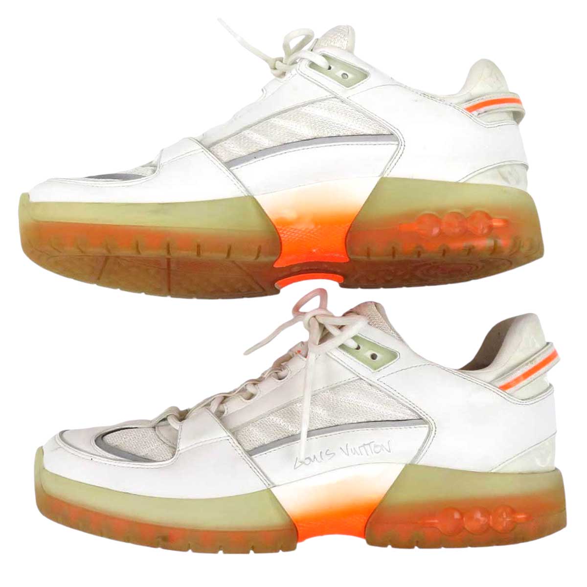 Louis Vuitton Monogram Sneakers White