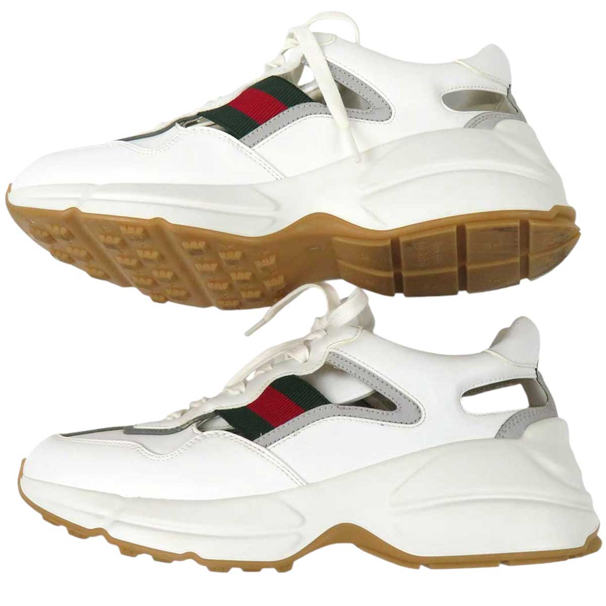 Gucci Leather Sneakers 657977 White