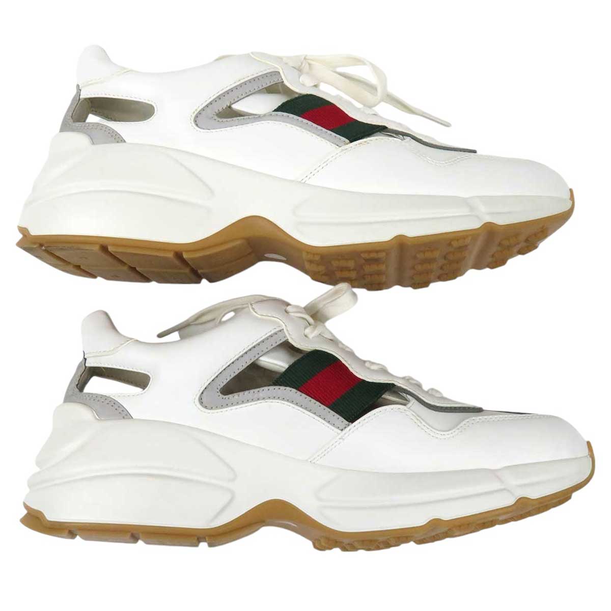 Gucci Leather Sneakers 657977 White