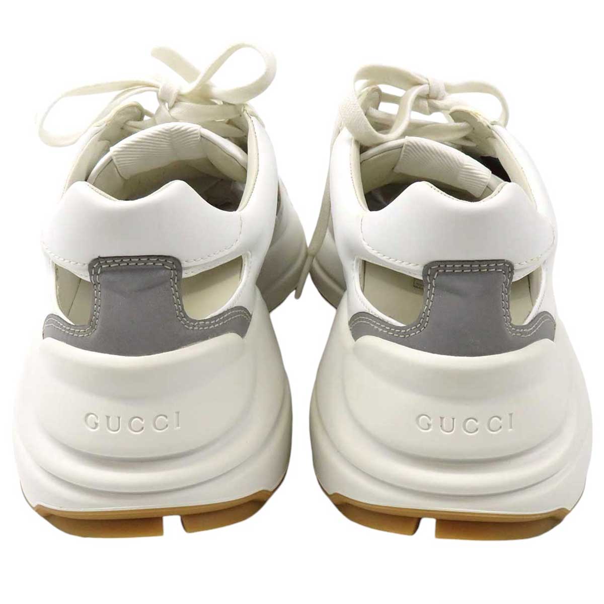 Gucci Leather Sneakers 657977 White