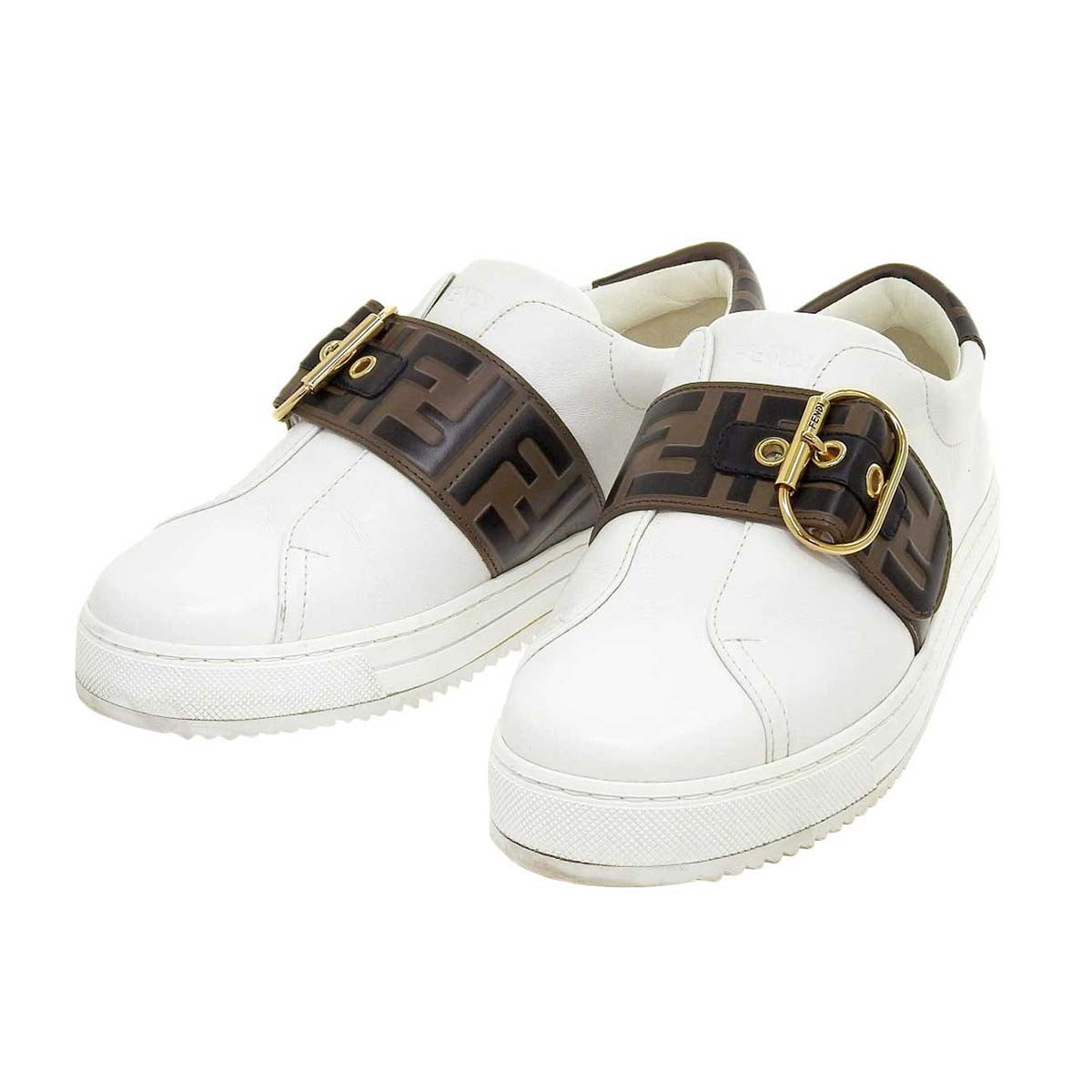 Fendi Leather Sneakers 8E6734