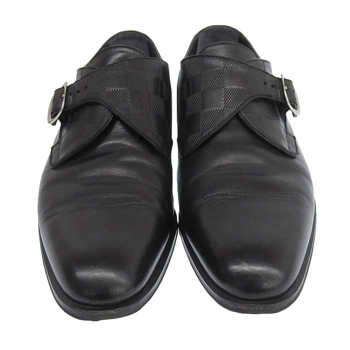 Louis Vuitton Leather Monkstrap Shoes