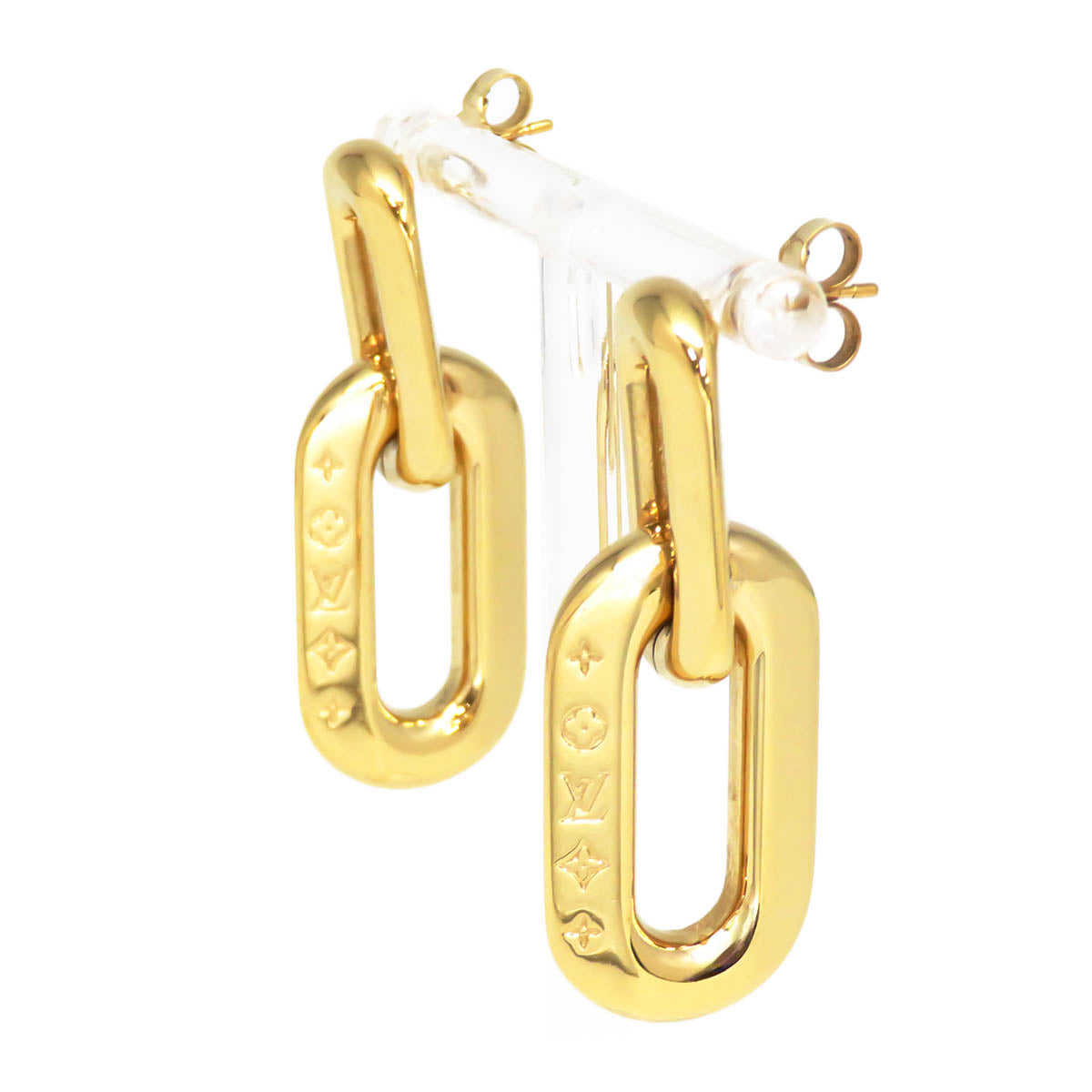 Louis Vuitton Metal Gold Earrings MP2990