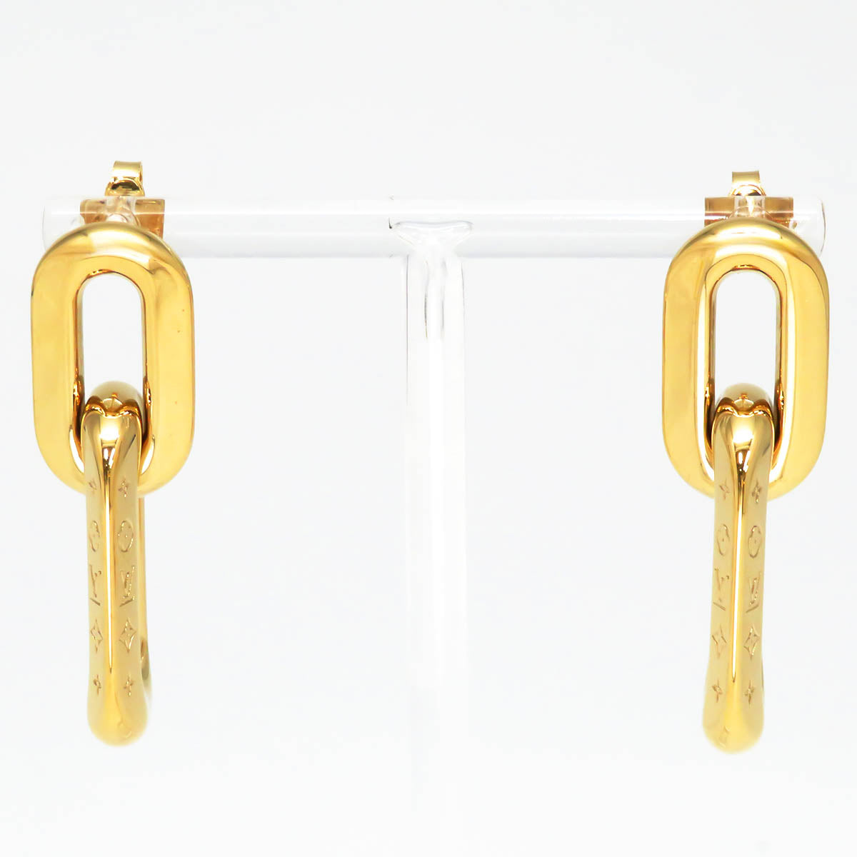 Louis Vuitton Metal Gold Earrings MP2990