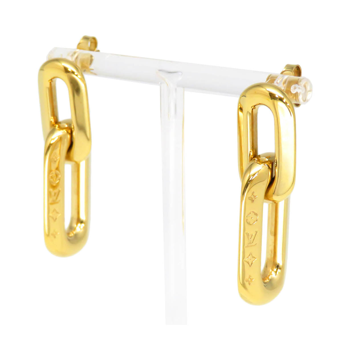 Louis Vuitton Metal Gold Earrings MP2990