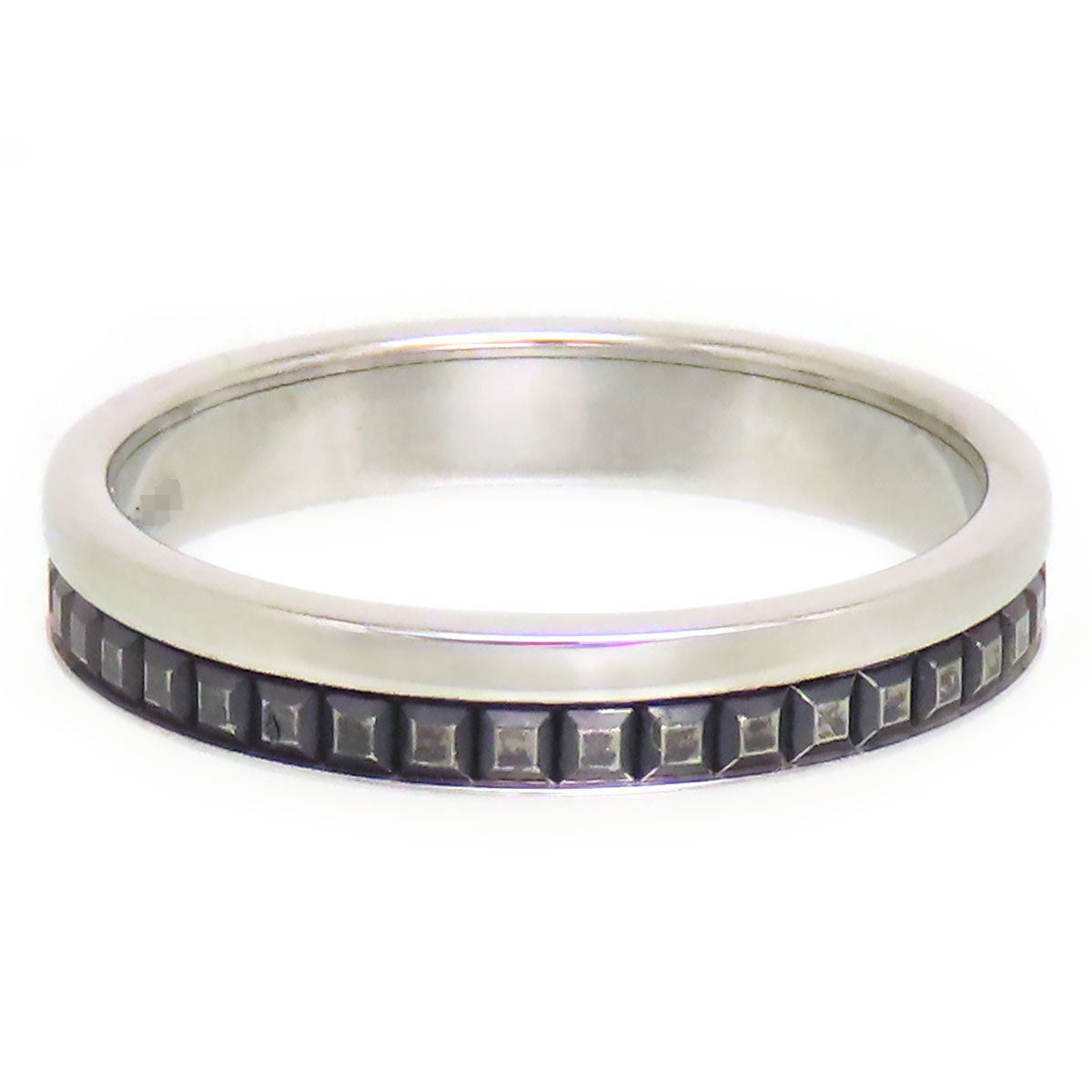 Bvlgari K18WG Black PVD Ring