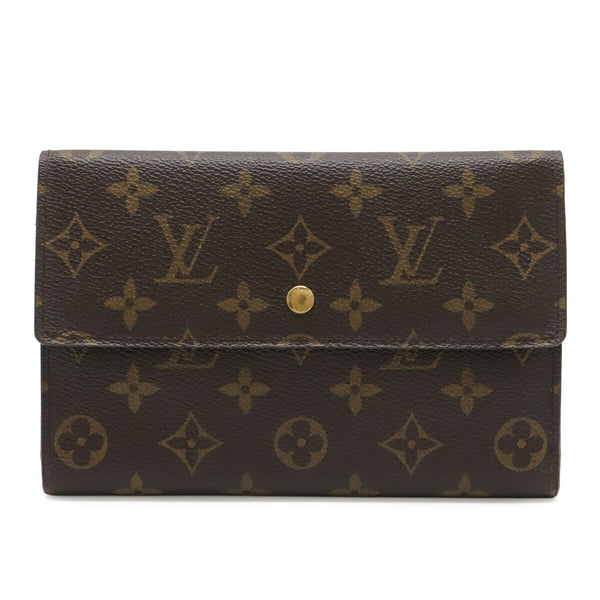 Louis Vuitton Monogram Trifold Long Passport Wallet