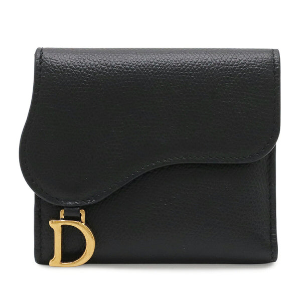Christian Dior Saddle Compact Trifold Wallet