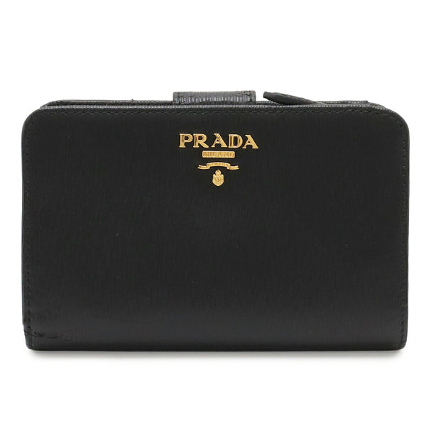 Prada Vitello Move Leather Wallet