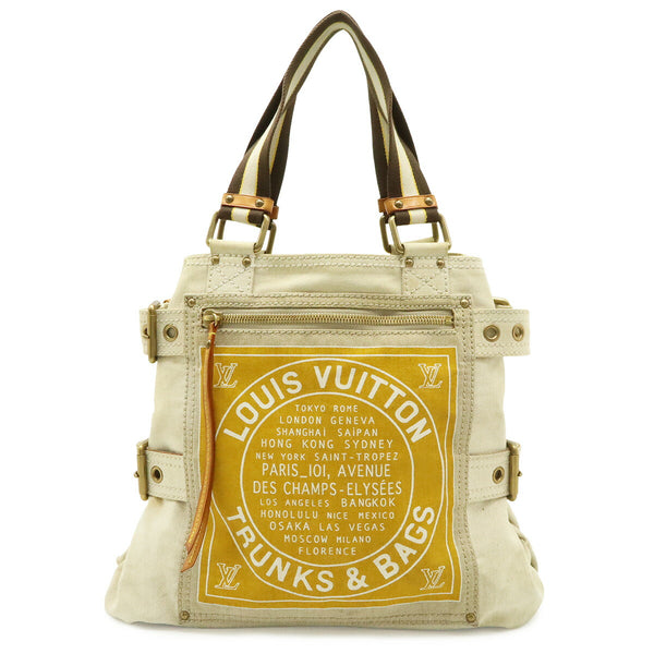 Louis Vuitton Cruise Line Glove Shopper MM Canvas Tote Bag