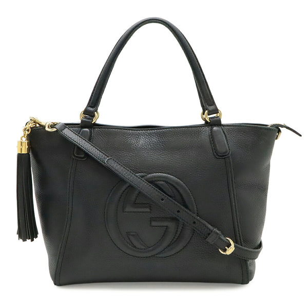 Gucci Soho Leather 2way Tote Bag