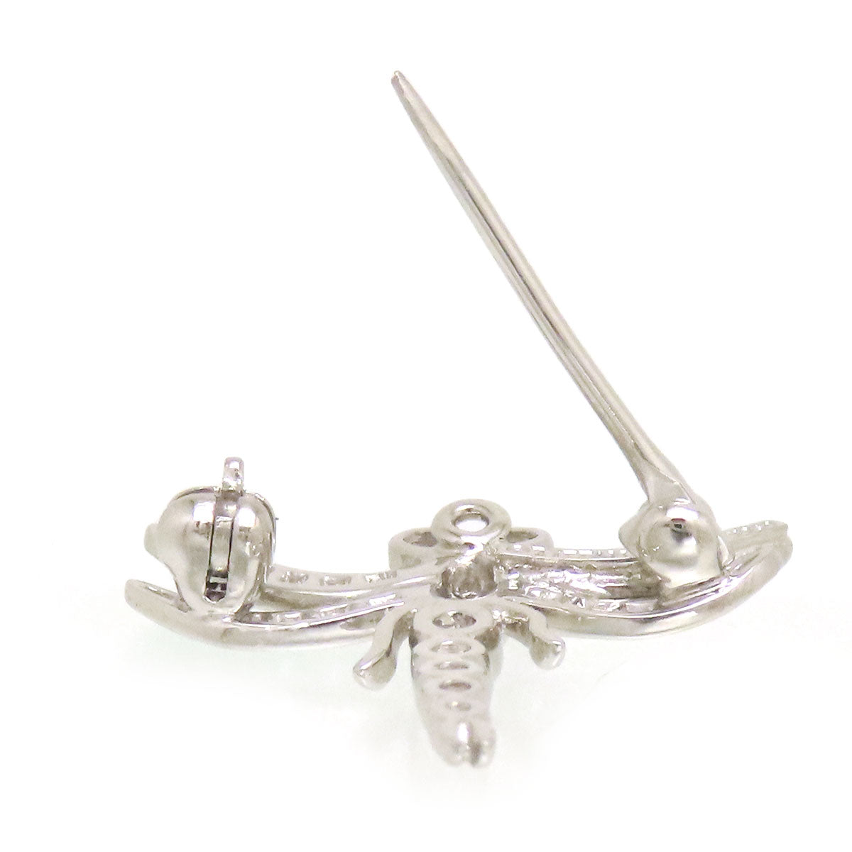 Tiffany & Co PT950 Diamond Dragonfly Brooch