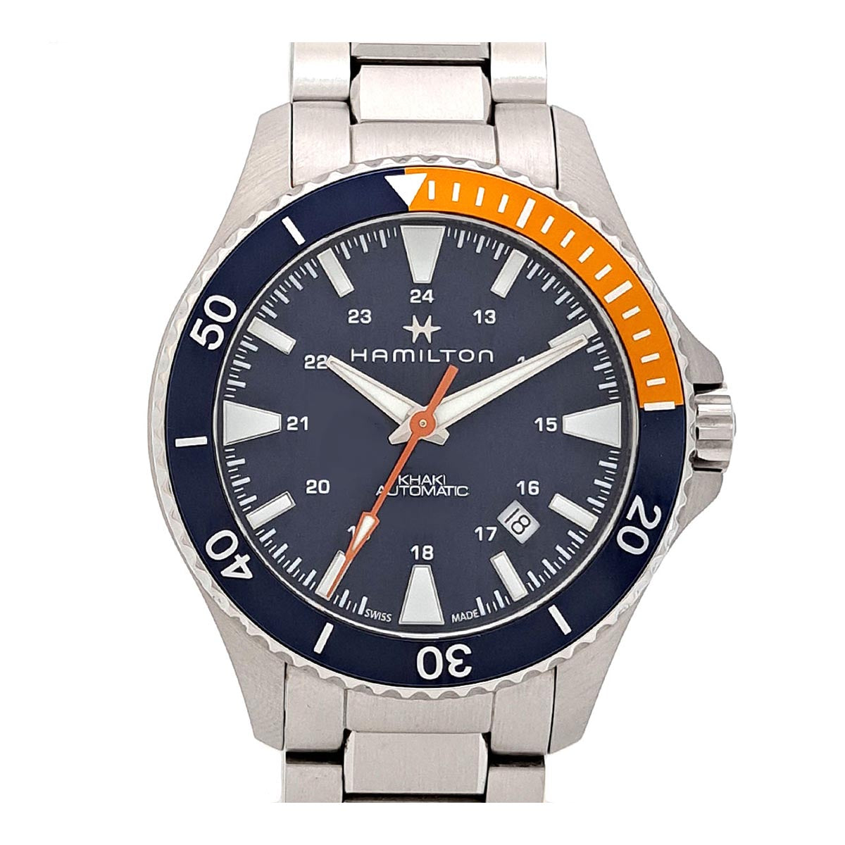 Hamilton Stainless Steel Automatic Khaki Scuba Watch