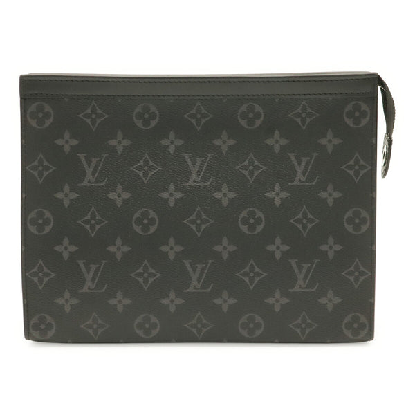 Louis Vuitton Pochette Voyage MM Monogram Eclipse Clutch Bag