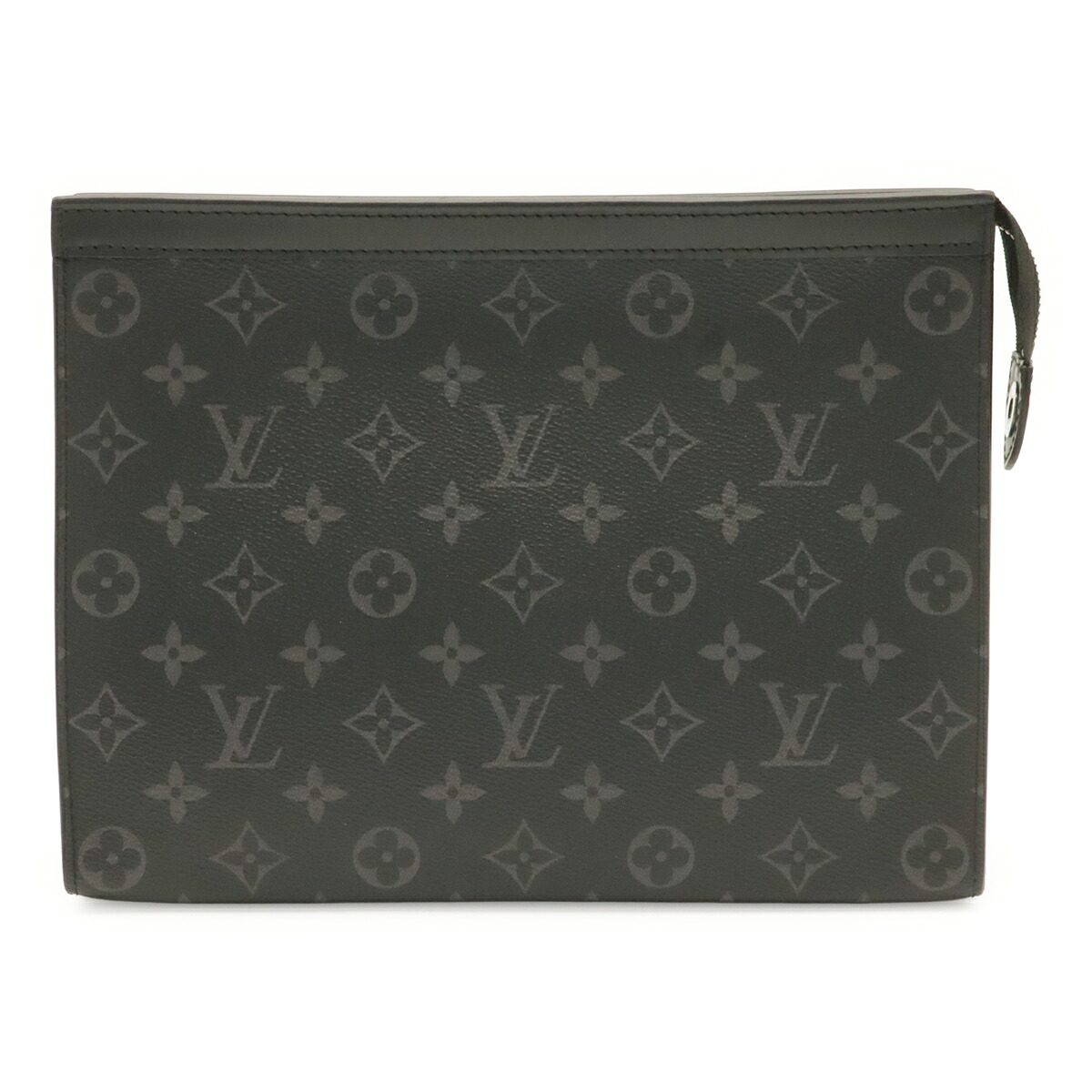 Louis Vuitton Pochette Voyage MM Monogram Eclipse Clutch Bag