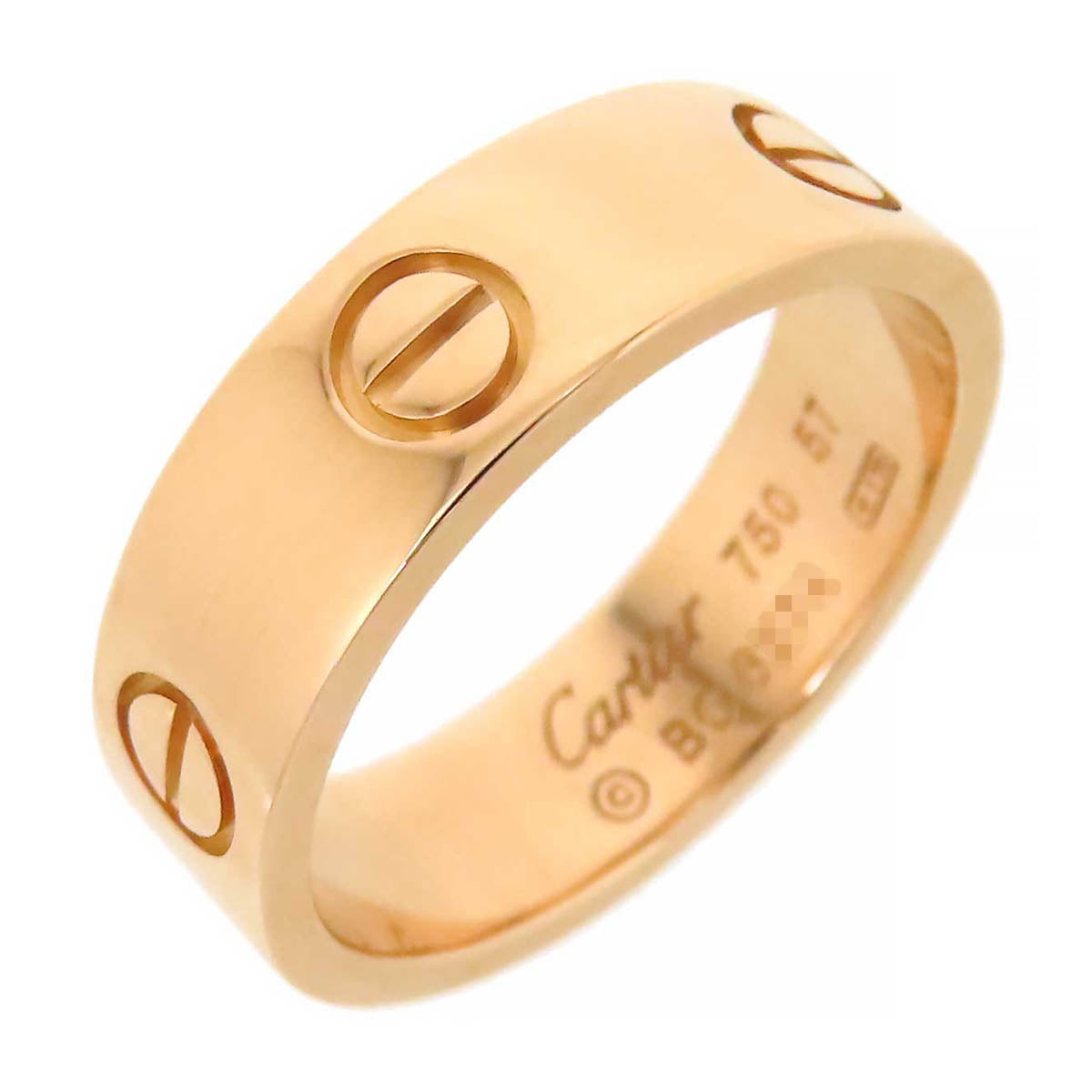 Cartier K18PG Love Ring B4047157