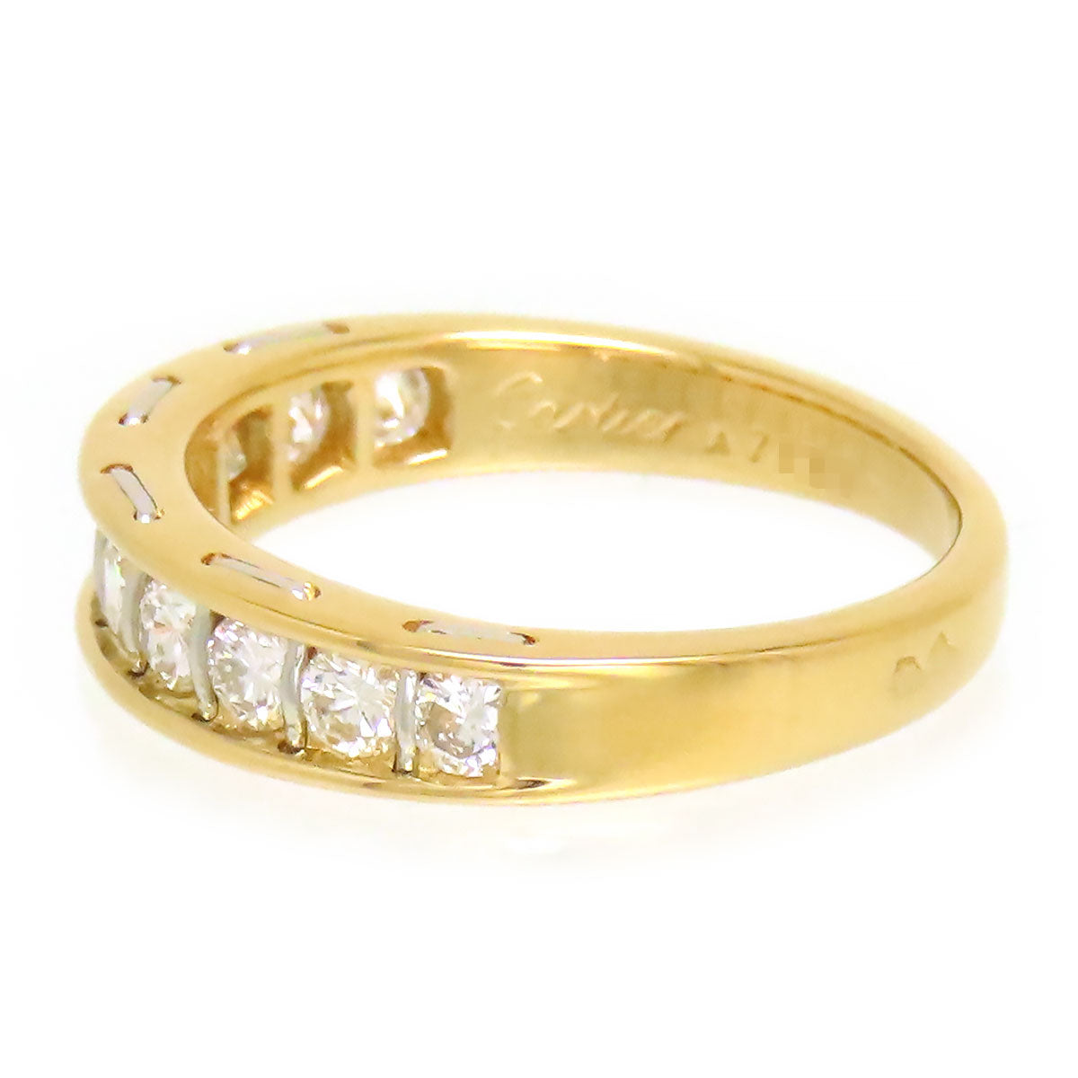 Cartier OR750 K18YG K18WG Diamond Ring