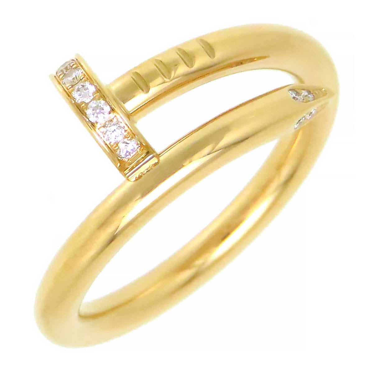 Cartier K18YG Diamond Ring CRB4216954