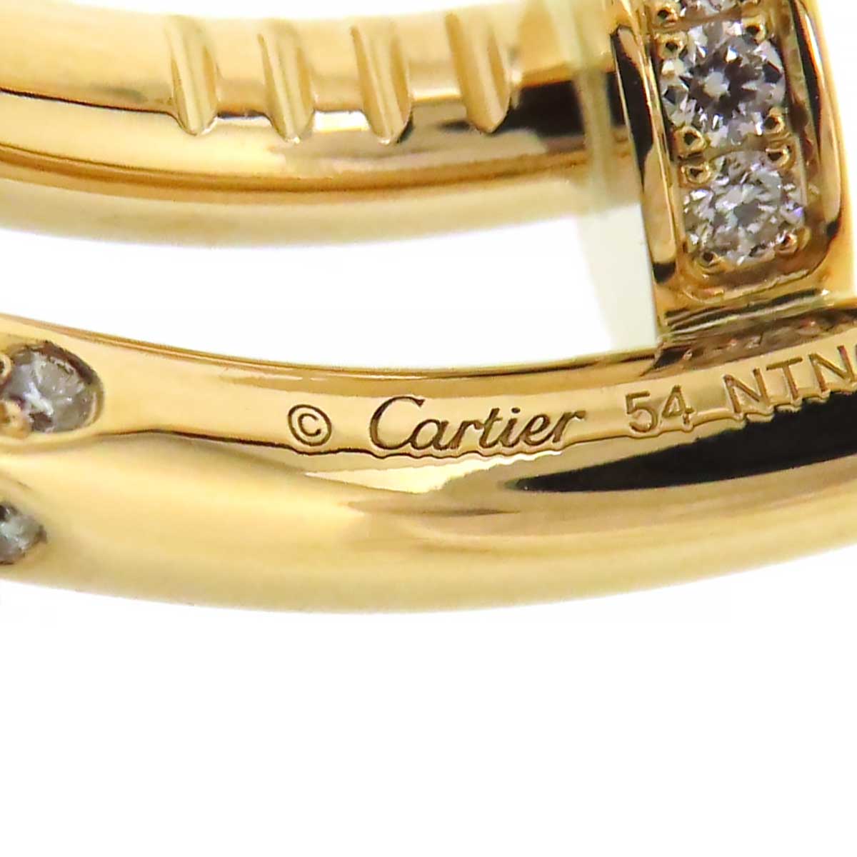 Cartier K18YG Diamond Ring CRB4216954