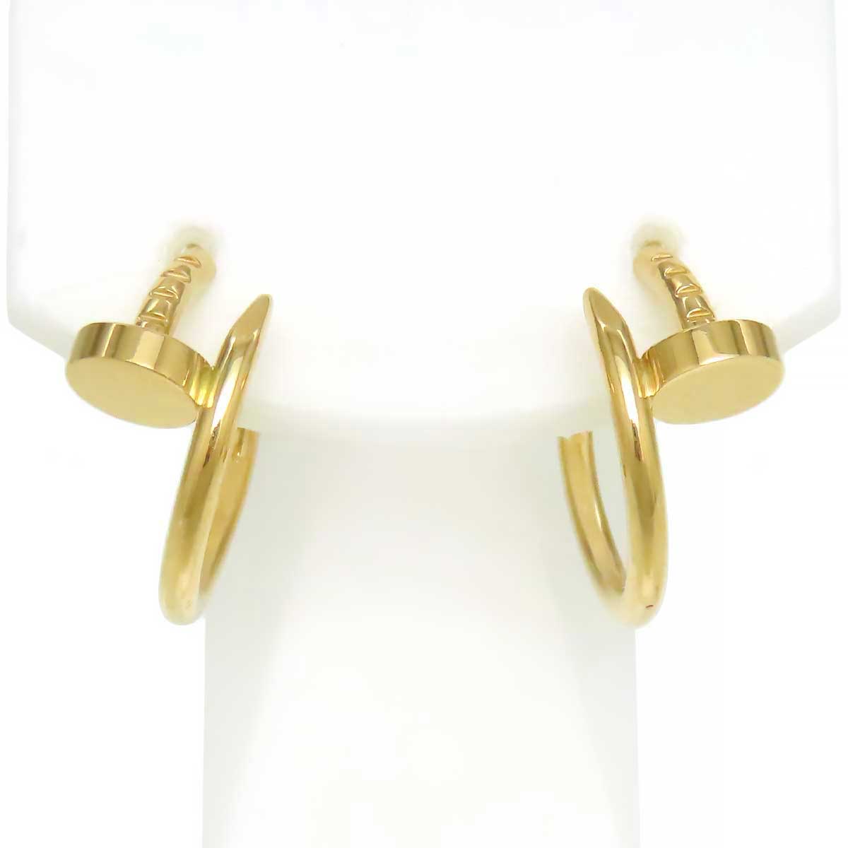 Cartier 18K YG Juste Un Clou Earrings