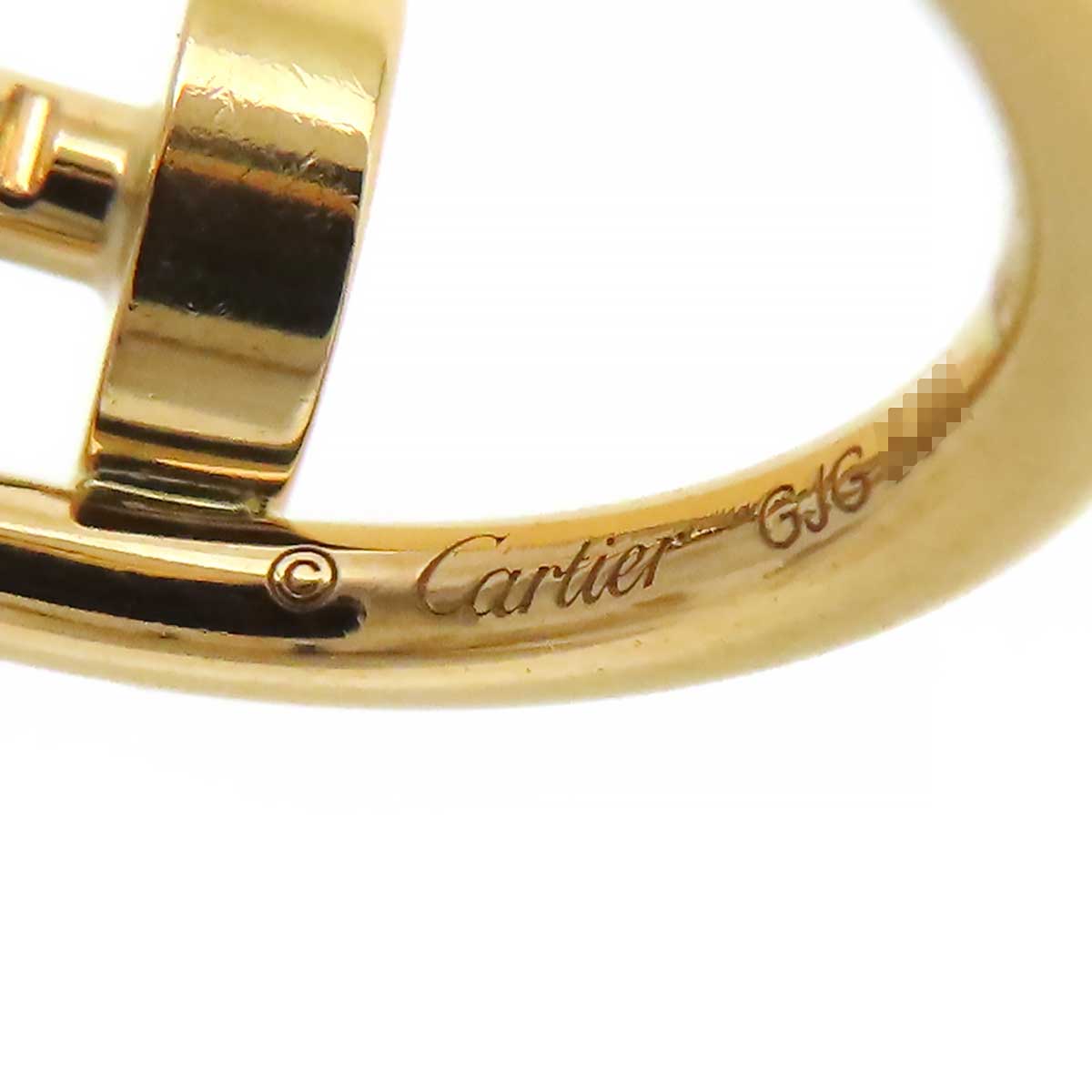 Cartier 18K YG Juste Un Clou Earrings