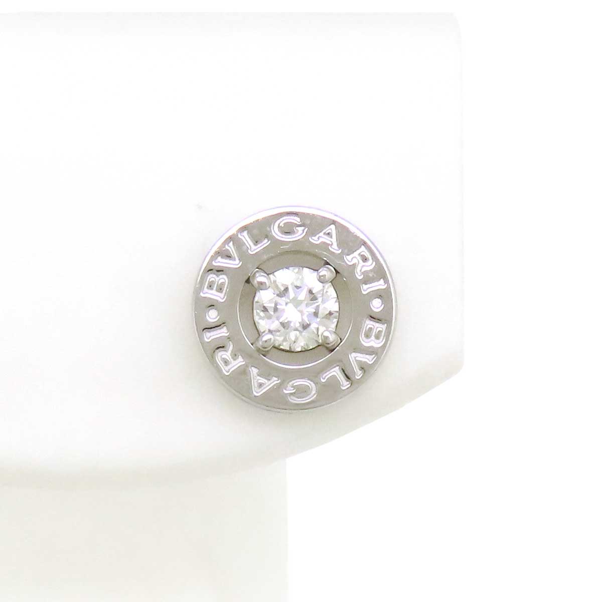 Bvlgari K18WG Diamond Earring