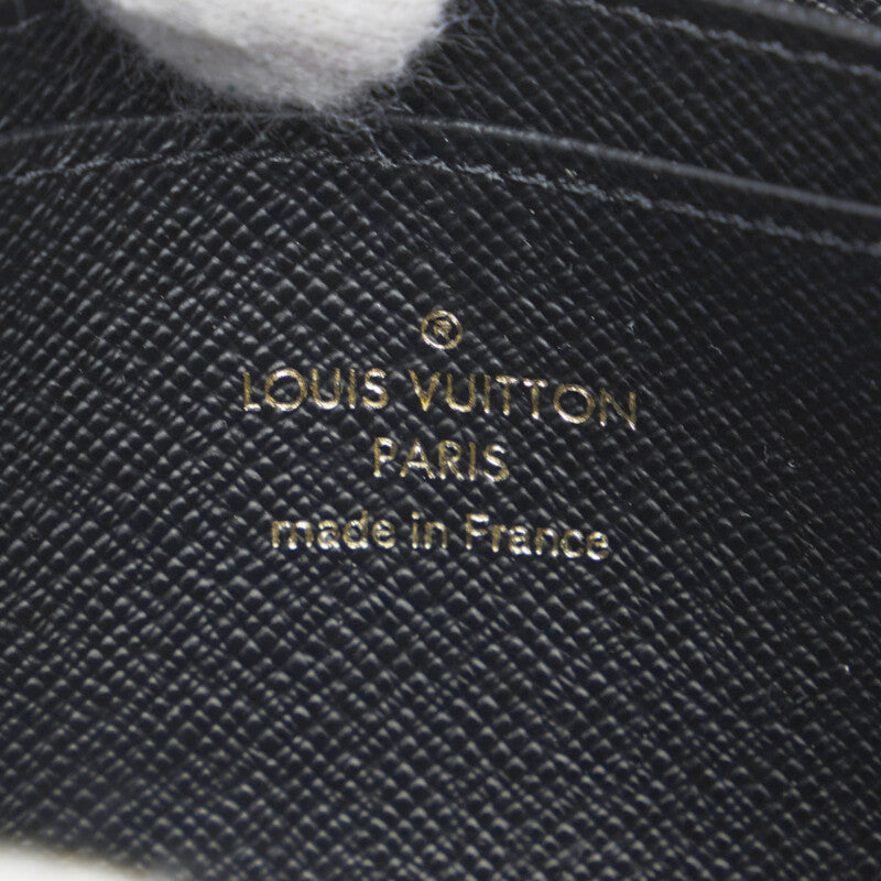 Louis Vuitton Monogram Game On Zippy Coin Purse M80305 Black Cloth