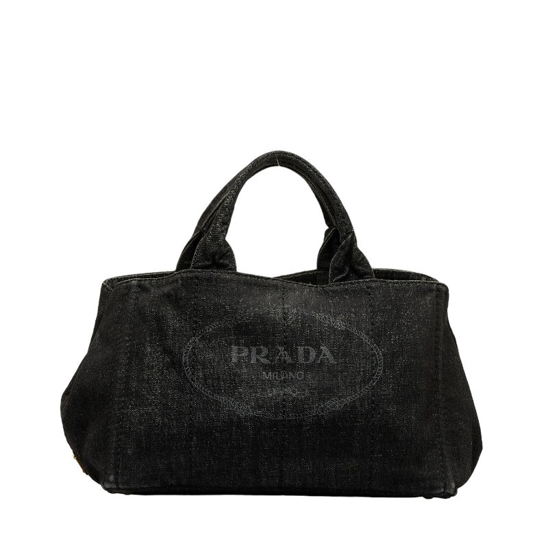 Canapa Logo Denim Handbag
