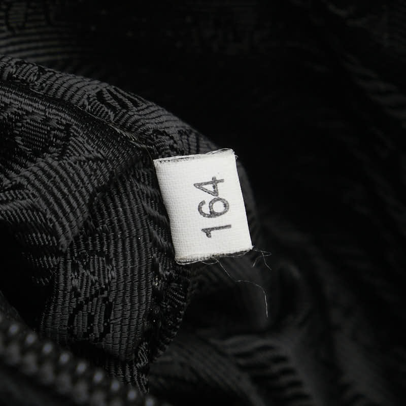 Prada Nylon Triangle Logo Belt Bag