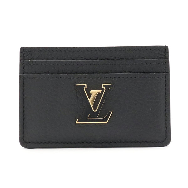 Louis Vuitton Porte Cartes Capucines Leather Card Case