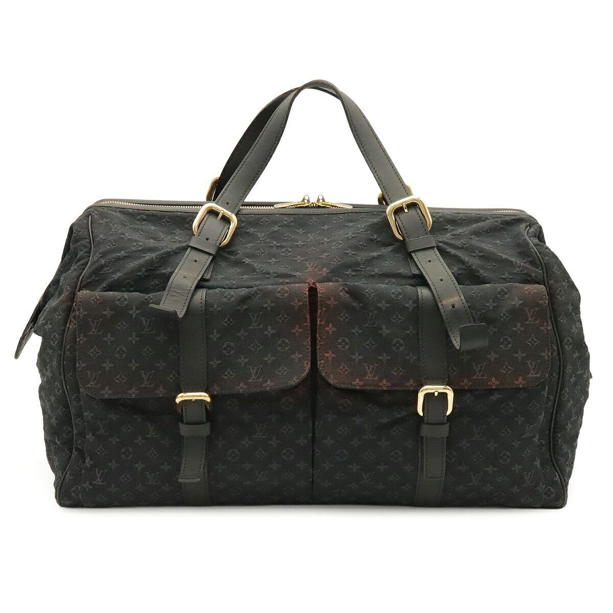 Louis Vuitton Monogram Mini Louise Boston Travel Bag