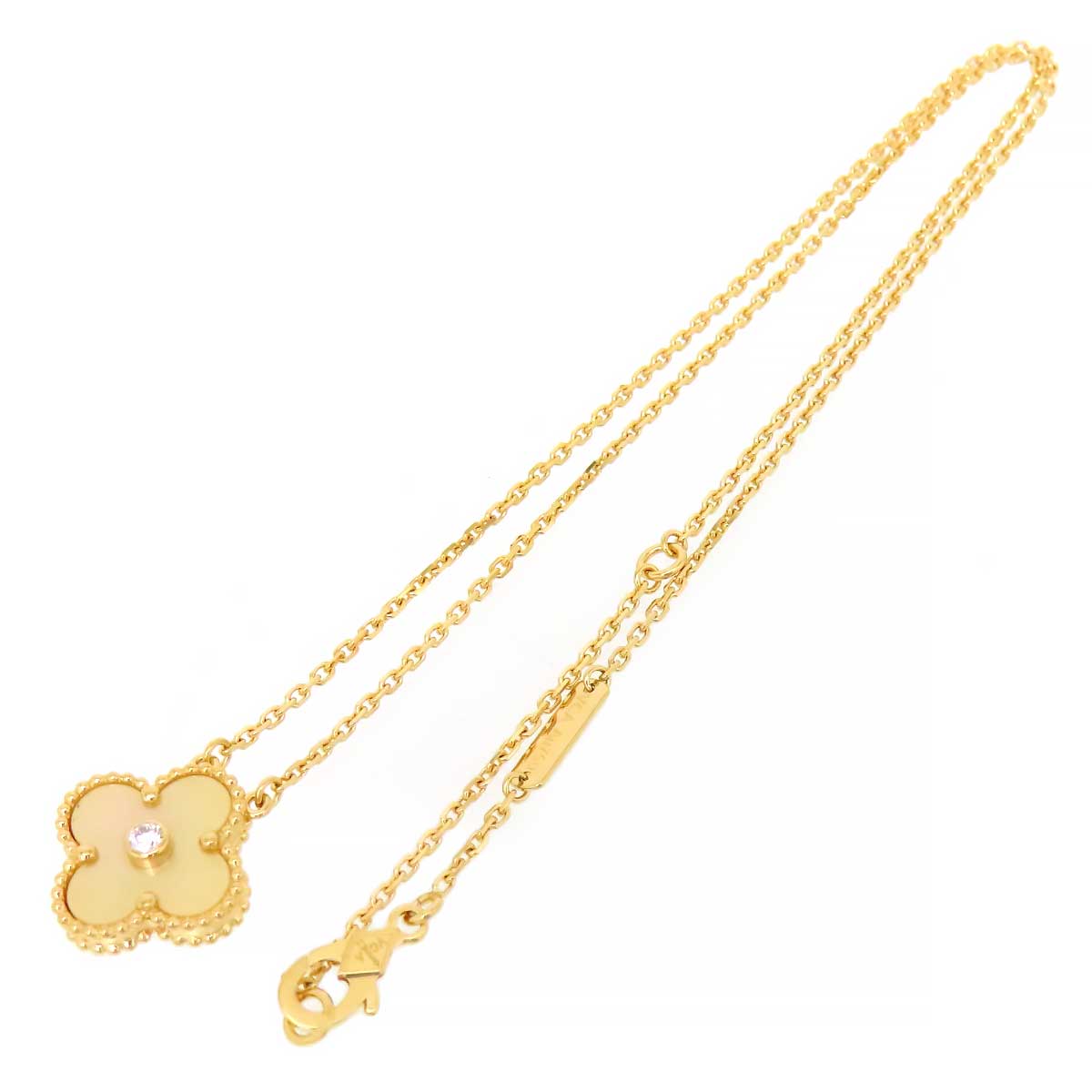 Van Cleef & Arpels Alhambra Necklace K18YG