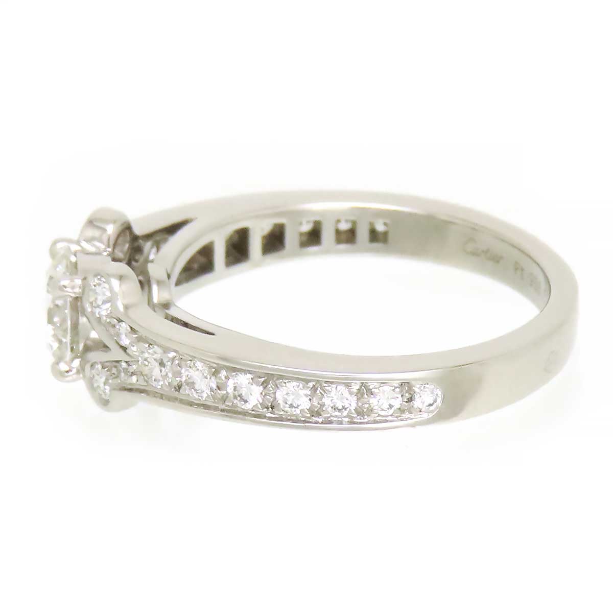 Cartier Pt950 Diamond Platinum Ring N4196951