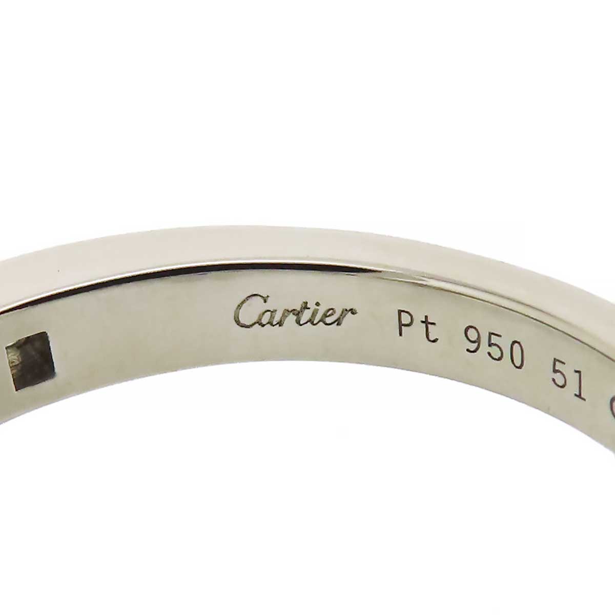 Cartier Pt950 Diamond Platinum Ring N4196951