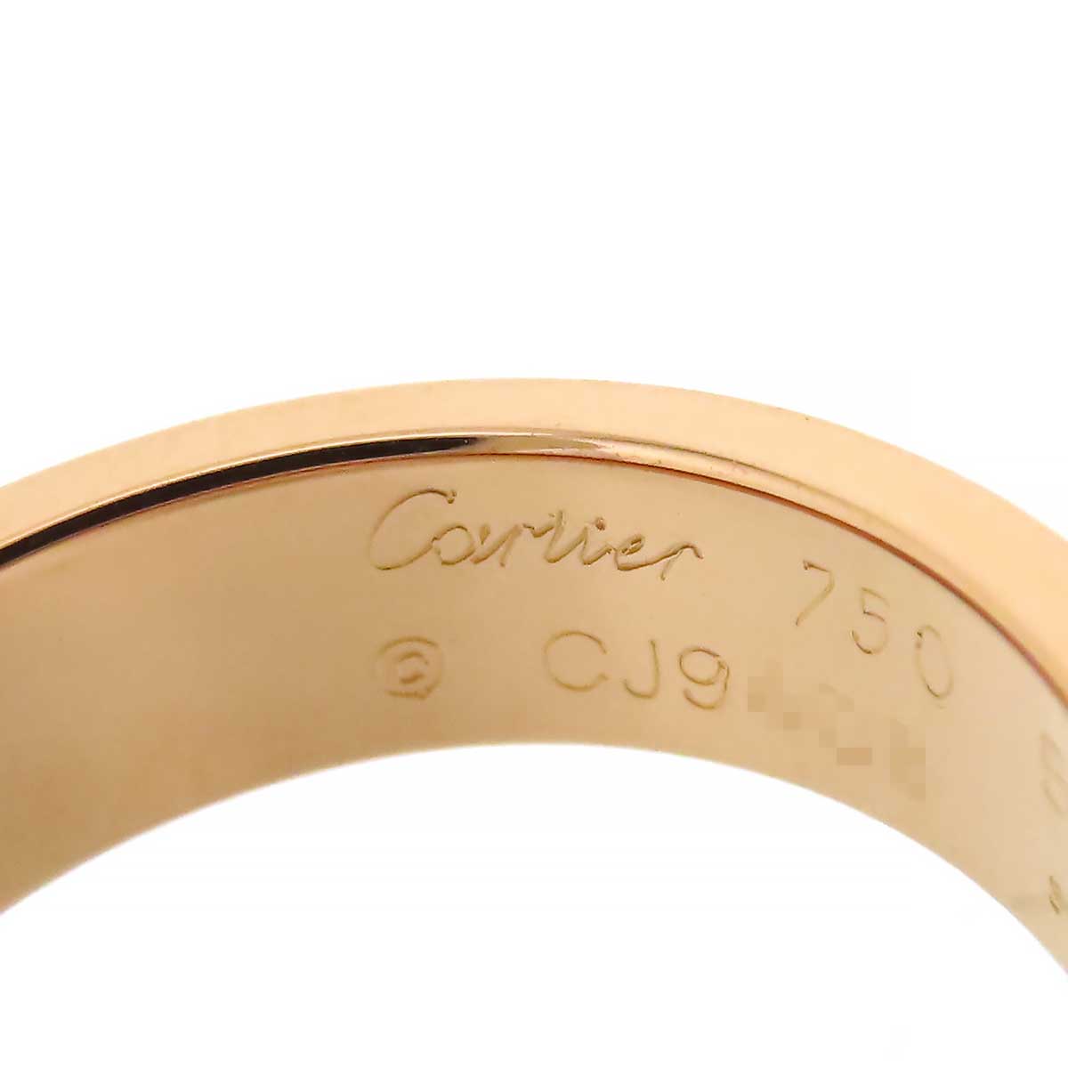 Cartier Love Ring B4084853 K18PG