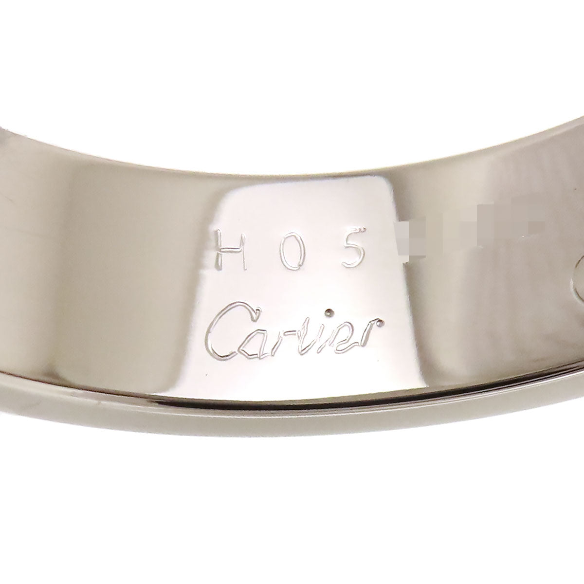 Cartier K18WG Love Ring B4084762