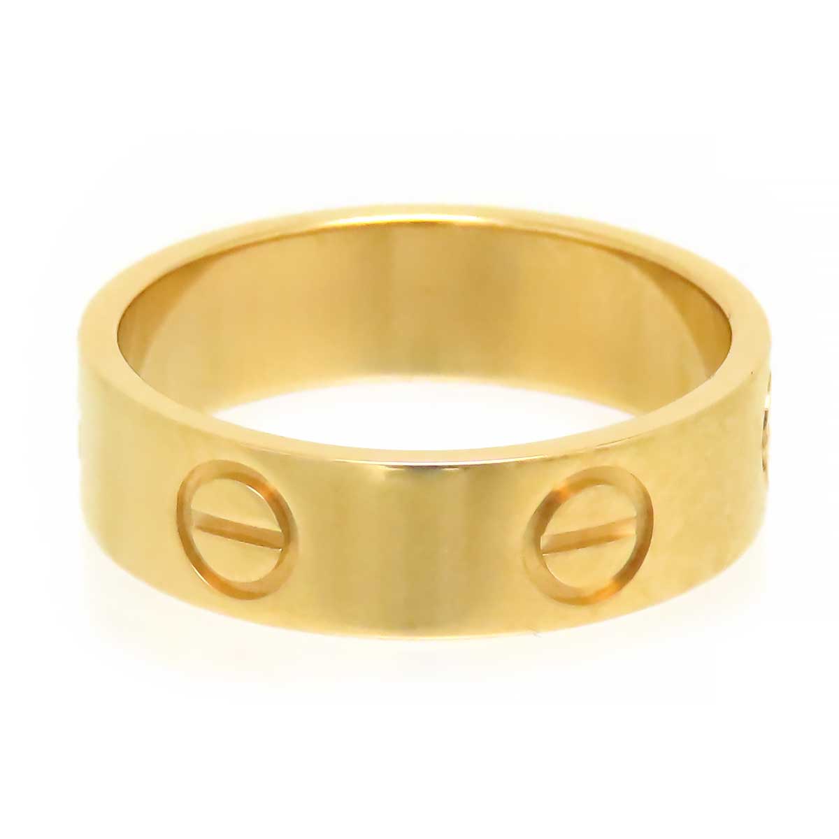 Cartier K18YG Love Ring B4084653