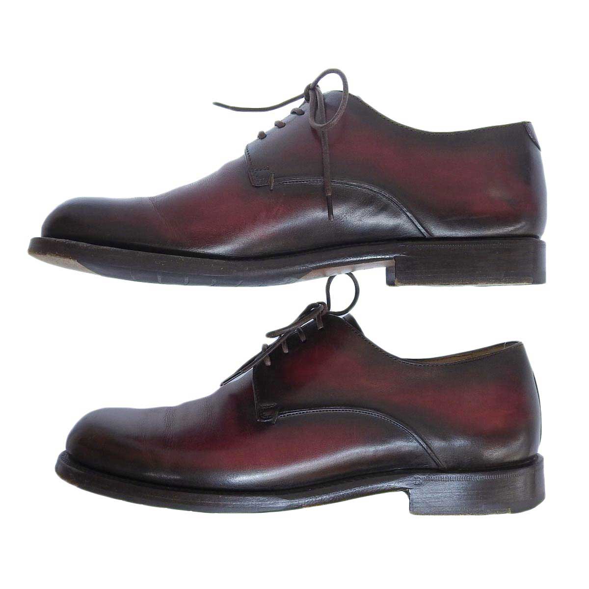 Berluti Red Dress Shoes Leather 7.5