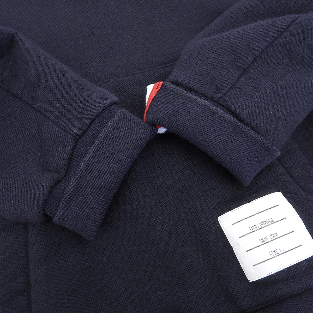 Thom Browne Navy Hoodie MJT086A-03377415