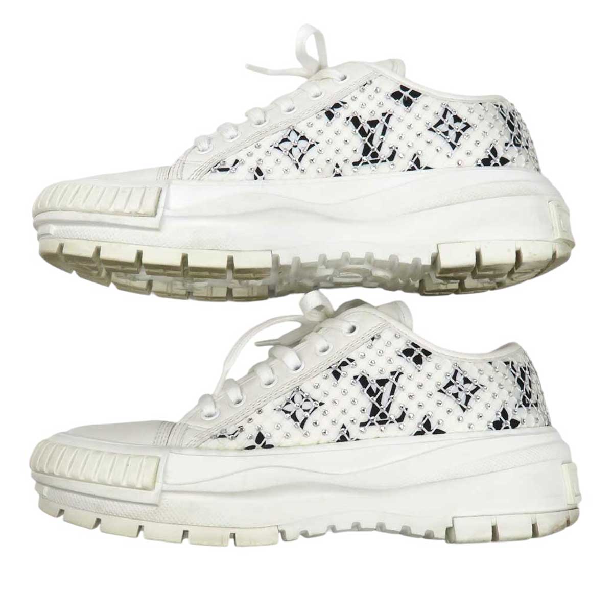 Louis Vuitton Monogram Sneakers White