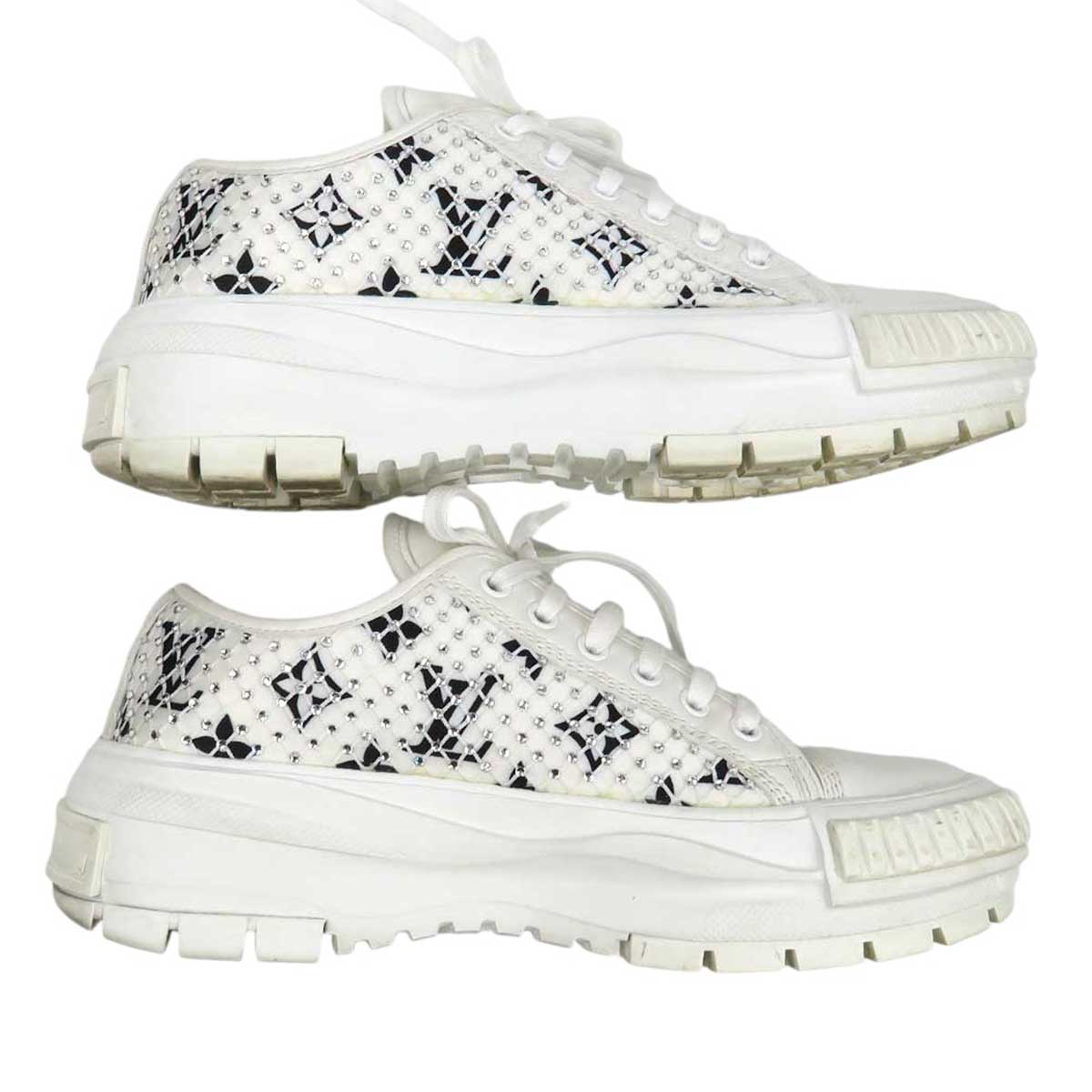 Louis Vuitton Monogram Sneakers White