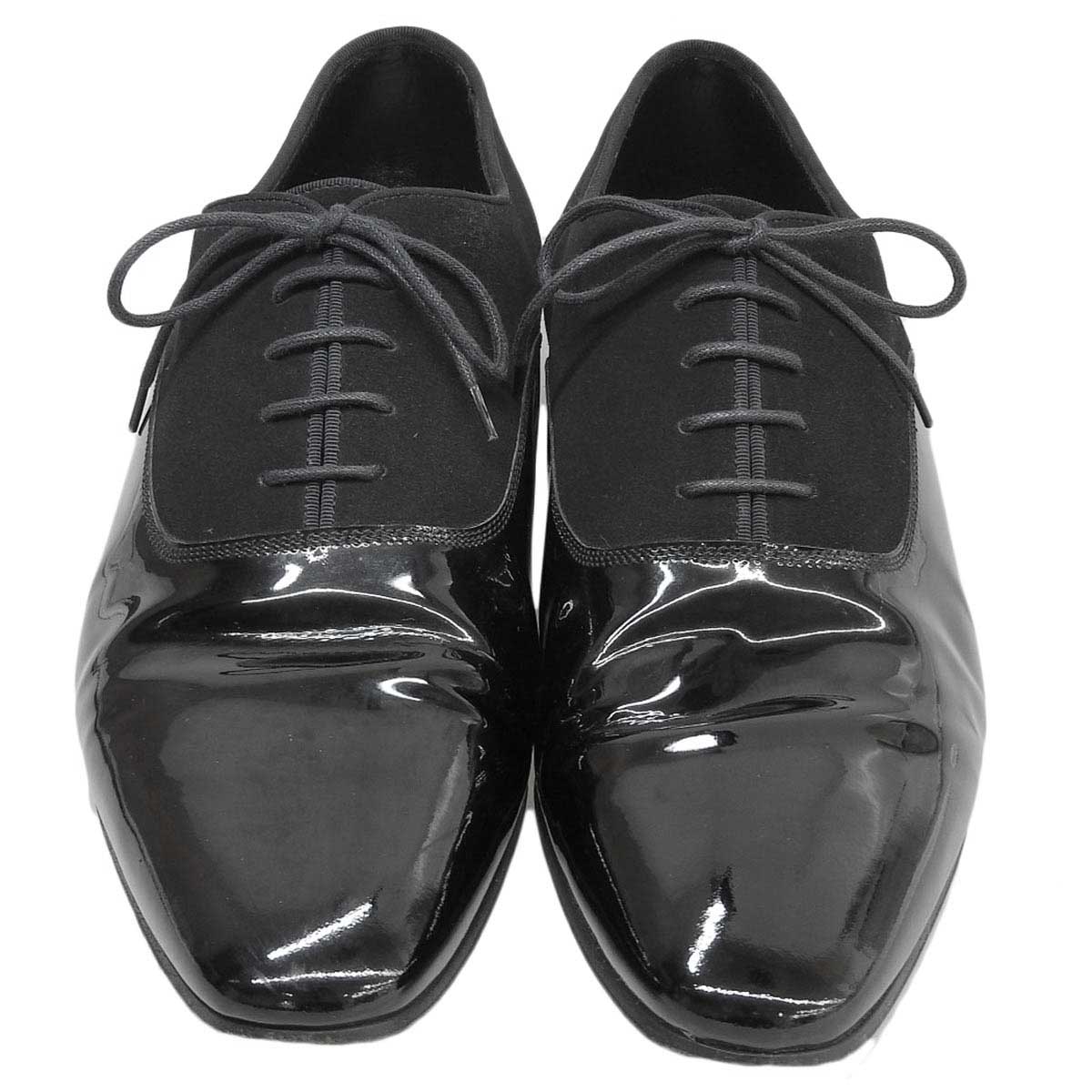 Yves Saint Laurent Patent Leather Lace-Up Dress Shoes